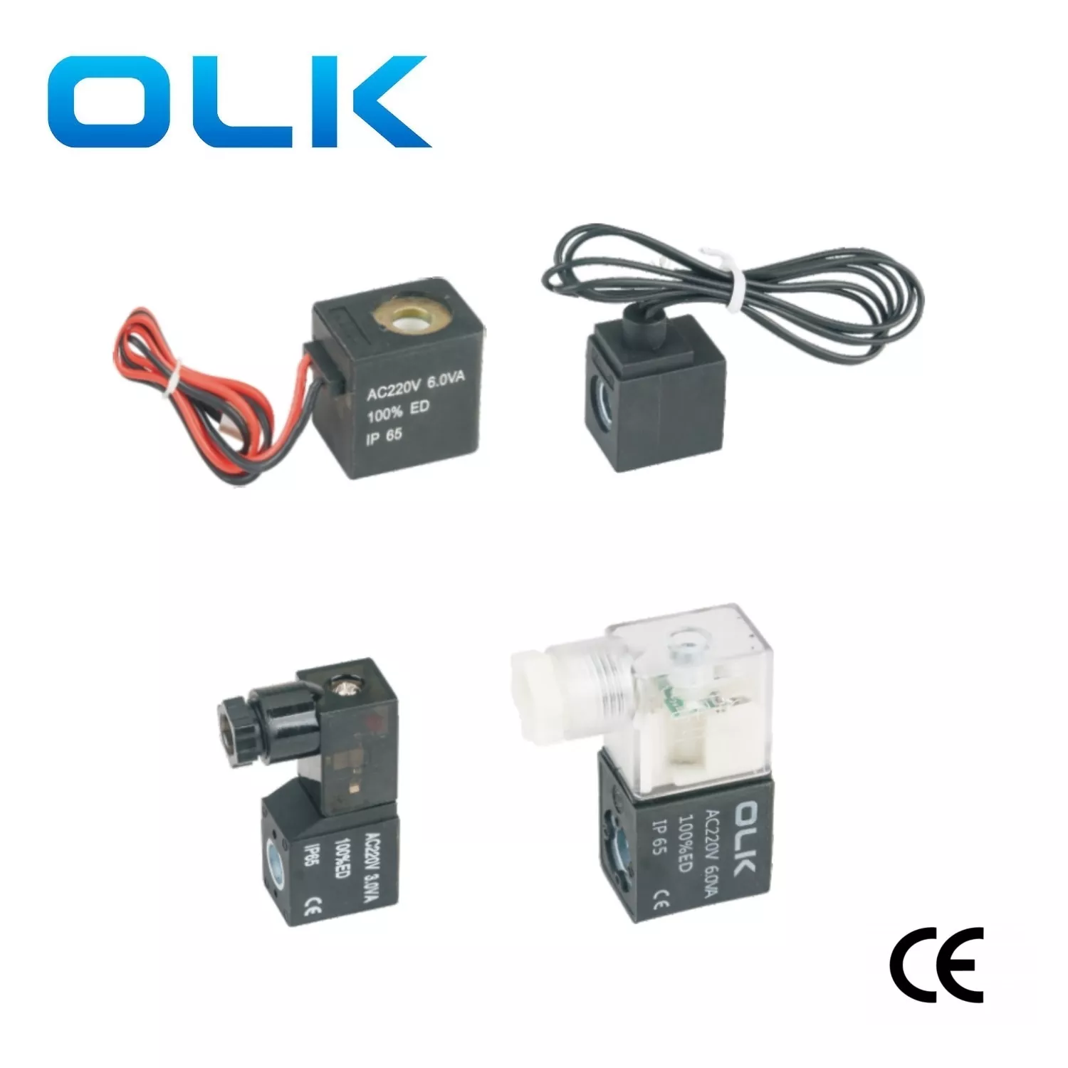 080 092 serijos solenoido vožtuvo ritė