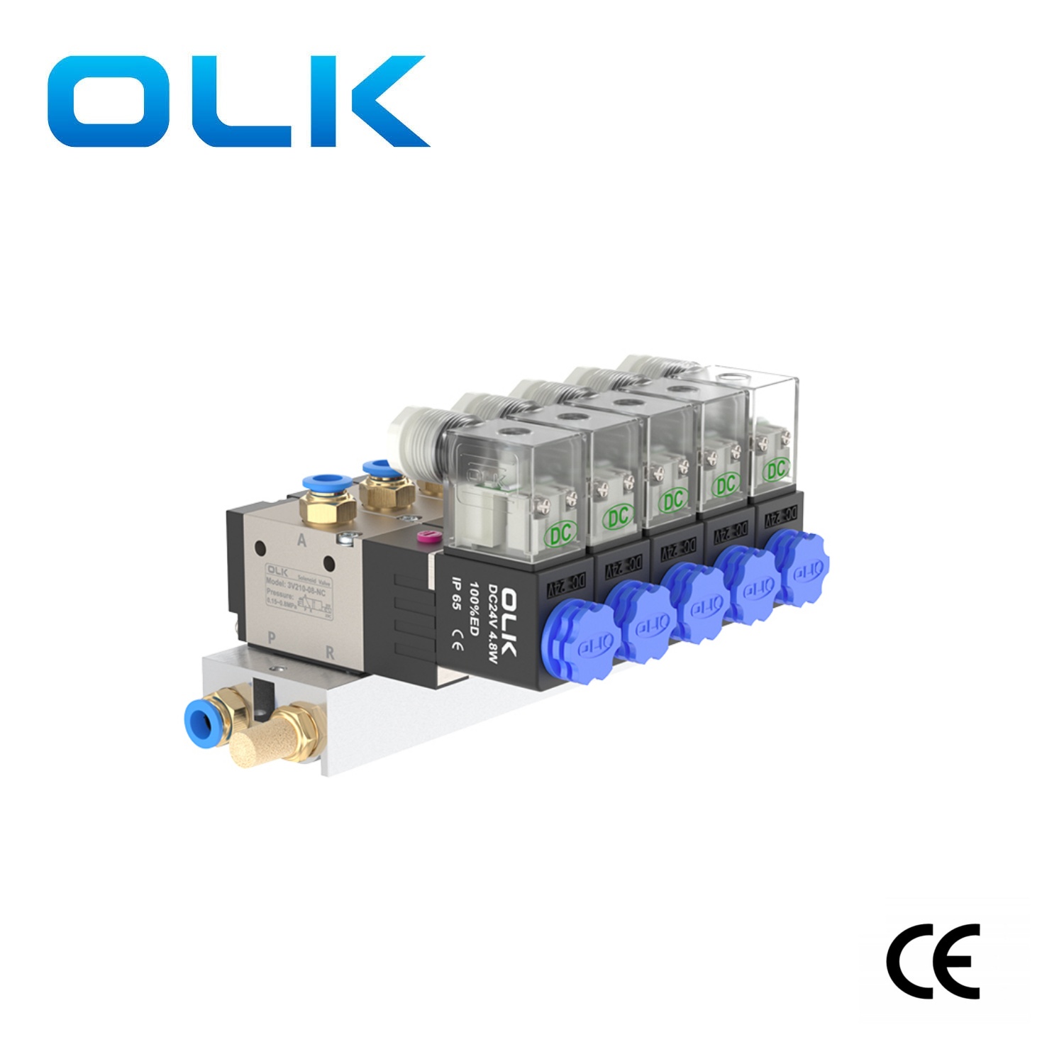 3V solenoidinių vožtuvų grupė