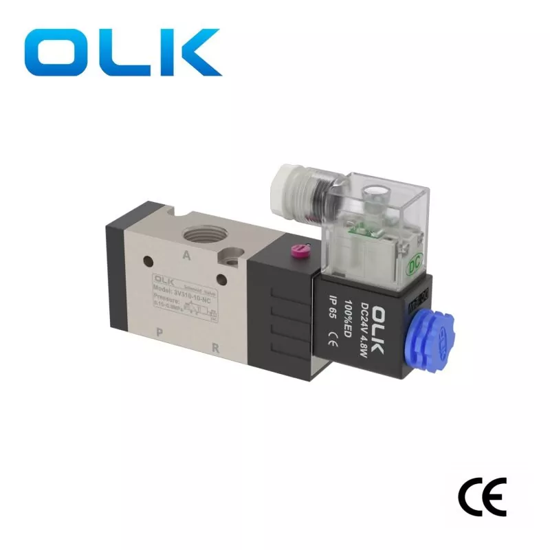 3v300 serijos solenoidinis vožtuvas 3 krypčių