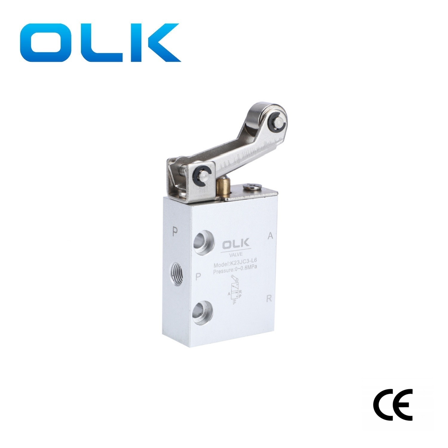 Volelio mechaninis vožtuvas K23JC3-L6 3 kelias