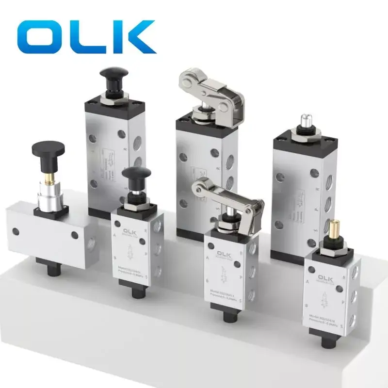 Xq mechaninis mygtuko valdymo vožtuvas 3 kelias 5 kelias